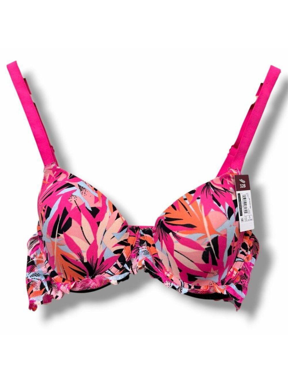 Flex Wire T-Shirt Bra with Stretch Cup 32B
